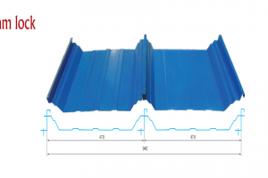 Tôn Cliplock | tôn Vseam (mái tôn hiện đại)